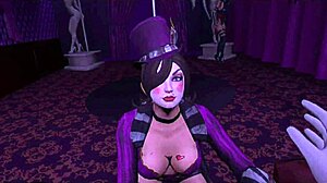Mad Moxxi Sucks Cock Wild in Purple Dream Club