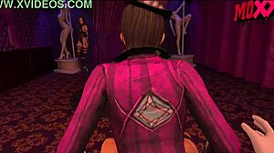 Mad Moxxi Sucks Cock Wild in Purple Dream Club