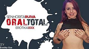 senhorita ruiva gives total oral on monster cock erotikaxxx part 2 ughh
