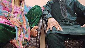 Desi boy ravaging horny khala's wet mature pussy?