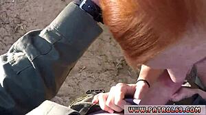Teen Redhead Girls Dry Hump Border Hopping Guy