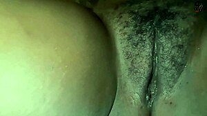 Chubby BBW Couple Spreads Fat Pussy for Black Cock Fingering Close-Up