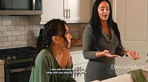 Step-uncle lover pounds petite niece bent over in dark taboo exploit