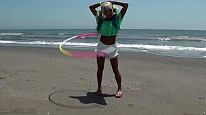 check out this sexy japanese belly button close-up