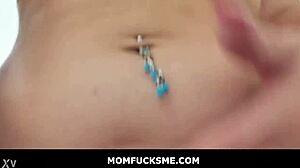 Shaving stepmom Megan Maiden's pussy leads to hardcore fuck