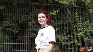 german scout mia may public anal fucked at football viewing 😏🍆