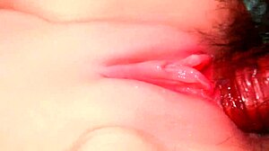 close-up cock slides raw into shaved ass no condom fantasy