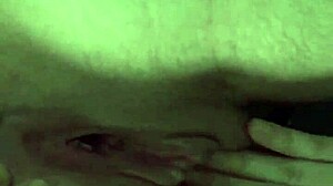 Milf pussy stretched wide by bottle insertion doggystyle