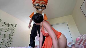 Apartment bounces as Daya dares wild casting cowgirl ride