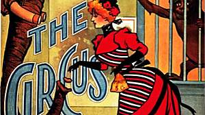 Vintage Circus Girls Perform Retro Antique Erotic Acts in Tent