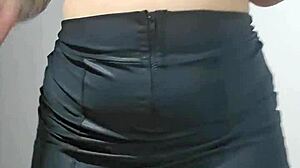 rubbing clit on table corner slapping tits 😈💦