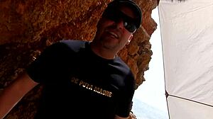 i fingered my shaved milf pussy in stockings then fucked desert style