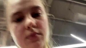 chubby teen masturbates pussy during outdoor workout 💦