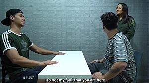 allison sweet fucks muscular cop to escape prison rough