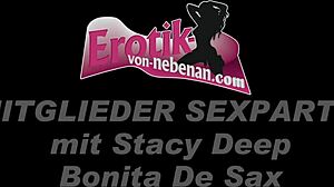 prim and proper german housewife craves amateur creampie gangbang orgy in swinger club