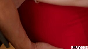 Milfy blonde bunny Madison rides cock before anal stretching in doggystyle and cowgirl.