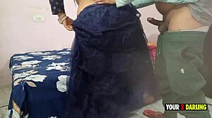 Stepson sneaks in and pounds stepmom's fat tits while friend sleeps