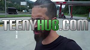 hey cameron bell's latina ass bounces in sunglasses outdoors