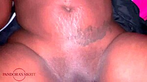 Ebony teen squirts on monster black cock in homemade car POV!