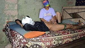 desi indian step sis spreads for amateur massage turning into wild group domination