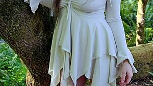 GAMERGIRLROXY Rocks Fairy Dress at Forest Party