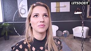 Sexy 18+ Teen Takes Huge Italian Cock Anal to Her Limit!