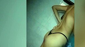 skinny latina 18 year old lets me fondle perfect tits homemade