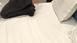 desi bhabhi bends over homemade using vibrator on natural tits doggystyle