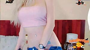 Maya Maley Teases Big Tits Ass Pierced Clit in Jeans
