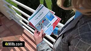 Beautiful BLONDE MILF Millie Morgan's WILD ALP Weekend FUN