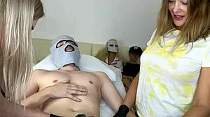 imagine sugarnadya and nataligreen depilating your penis with four hands