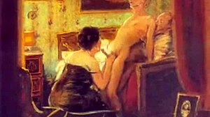 Vintage Circus Girls Perform Retro Antique Erotic Acts in Tent