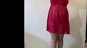 Teasing Latina Strips Lingerie For Boyfriend Secretly