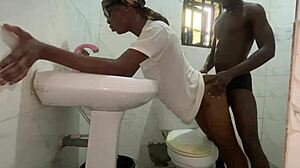 this thug dominated my tight pussy hardcore in bathroom you believe?