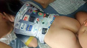 naughty wife removes condom for creampie in friend's pussy