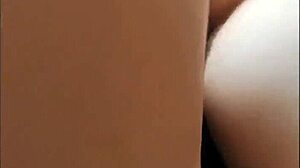 couple convinces cute european milf wife for lingerie homemade fuck