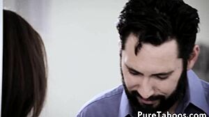 imagine glamcore teen bent over taking stepdaddy's cock deep in ass?
