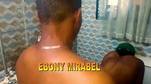 house boy drills boss daughter doggystyle in her bath