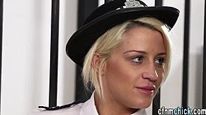 british policewomen yank cocks in cfnm humiliation tug