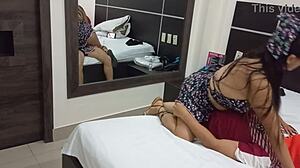 hot stepdaughter rides cock moaning sensually alone hotel intrigue