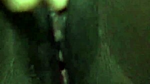 Black whore's wet pussy solo masturbation creampie tease