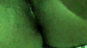 Black whore's wet pussy solo masturbation creampie tease