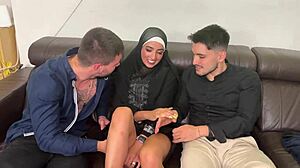 aliyah yasin craves crazy double penetration interracial arab slut spain