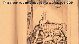 vintage erotic retro illustration antique tease