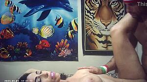 CANDICE CUMM Feels MAXXX LOADZ Italian Machine POUND Her Shaved Pussy!