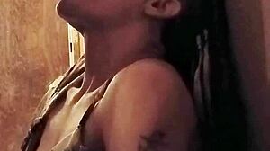 random deepthroat facefuck pickup destroys her throat
