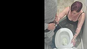ever seen amateur toilet piss fail this bad repeatedly?