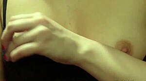 Busty Lezdom Pounds Brunette Sub Anal Hard