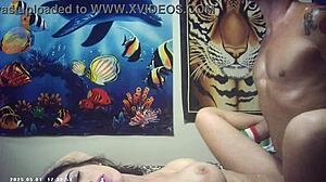CANDICE CUMM Feels MAXXX LOADZ Italian Machine POUND Her Shaved Pussy!