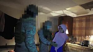 Best Army Girls Deliver Epic Dual Blowjob